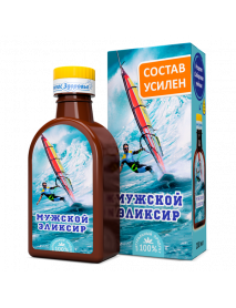 Льняное масло Эликсир Мужской, 200 мл.